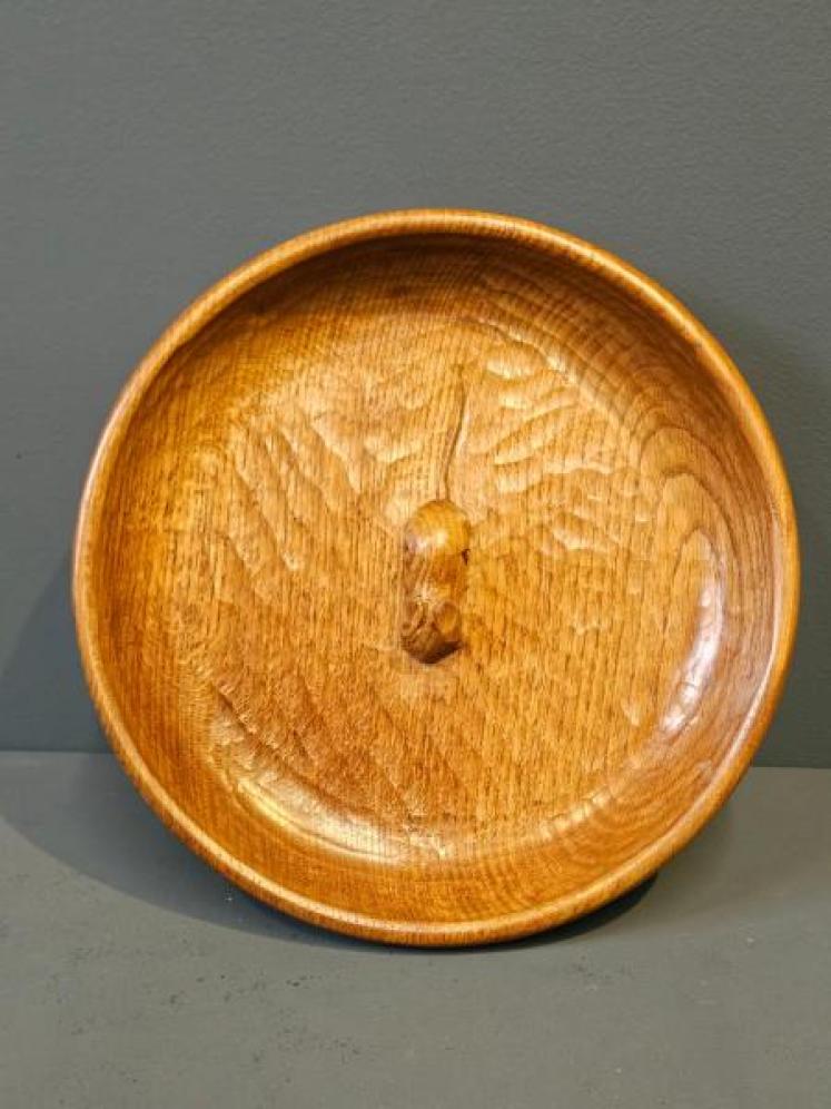 Large Thompsons of Kilburn Mouseman Bowl - Image 1