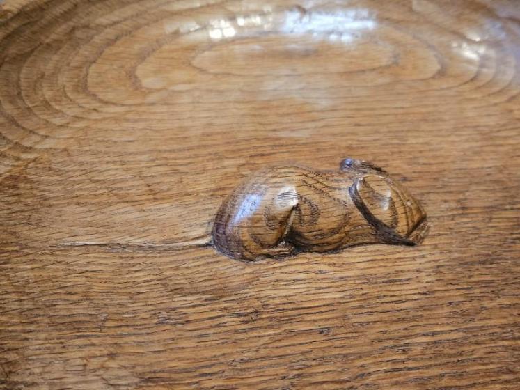 Large Thompsons of Kilburn Mouseman Bowl - Image 4