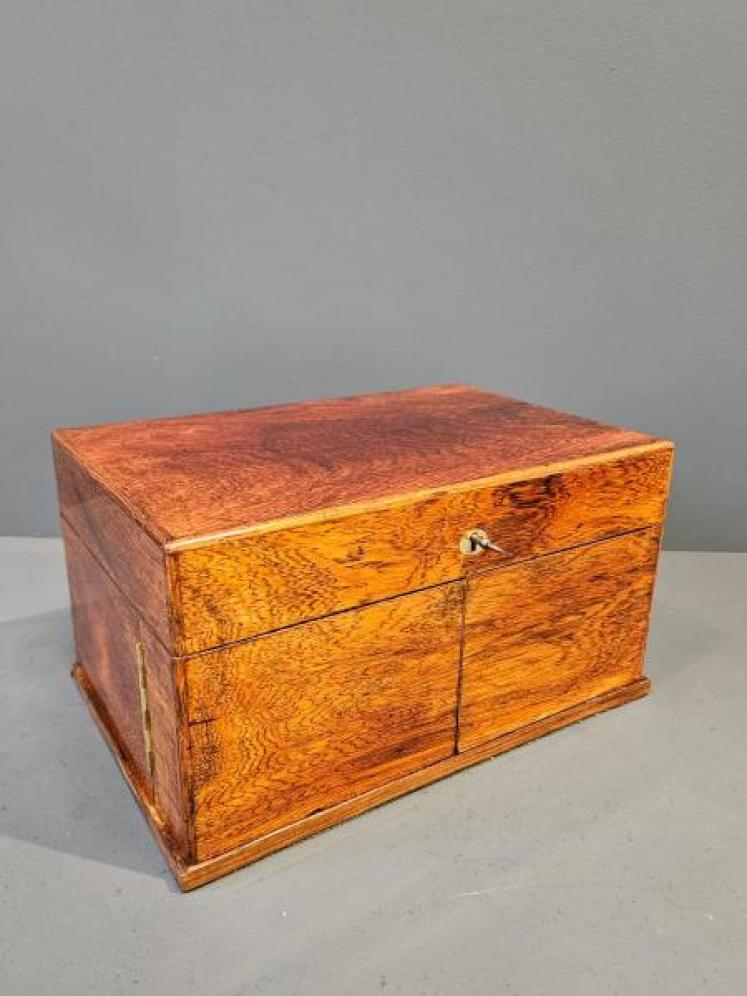 Immaculate Edwardian Rosewood Games Compendium with Original Contents - Image 4