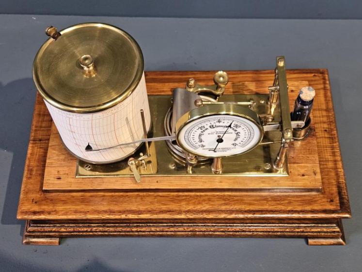 Pastorelli & Rapkin Barograph with Barometer Dial - Image 3