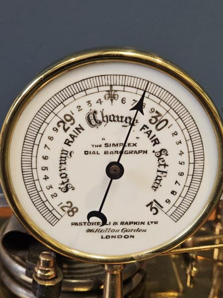 Pastorelli & Rapkin Barograph with Barometer Dial - Image 5