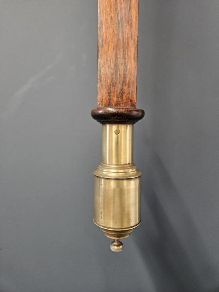 Victorian Marine Stick Barometer and Gimbal - Image 5