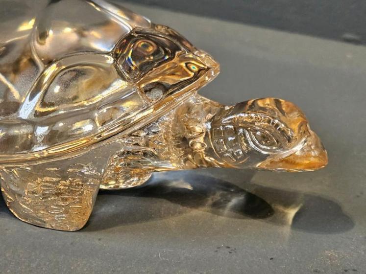 Lalique Gold Lustre Turtle  - Image 3