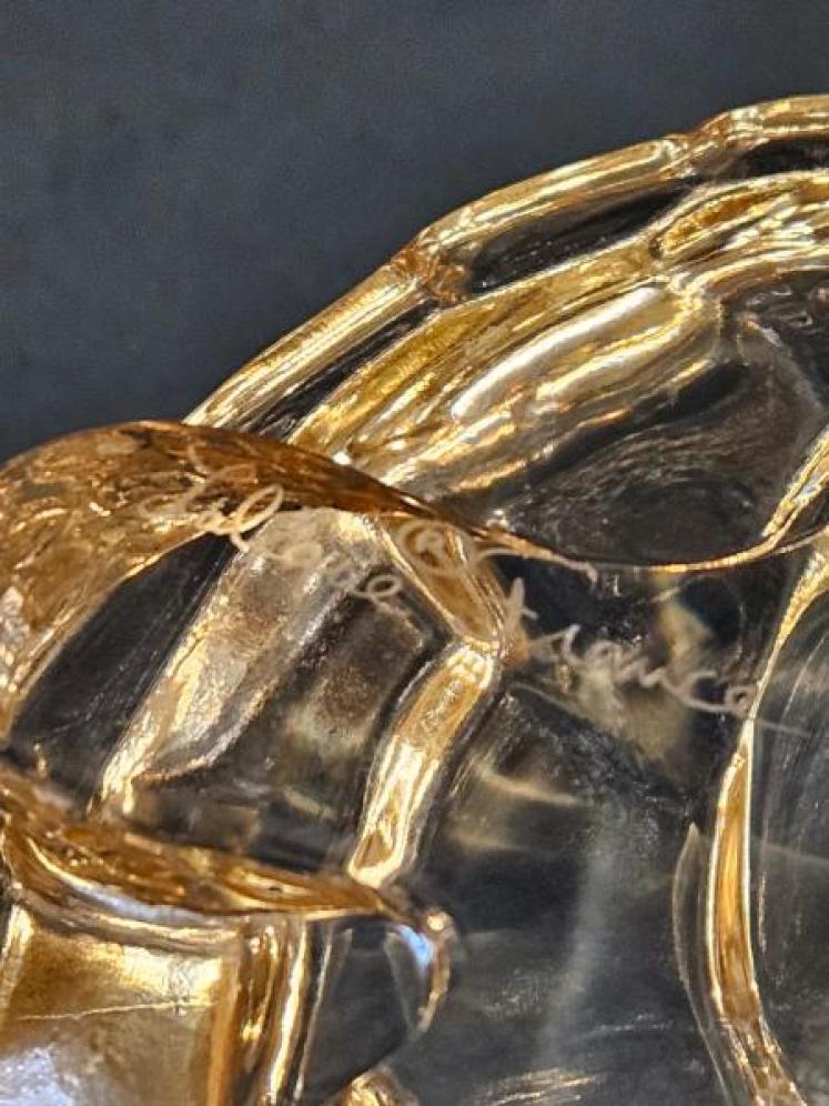 Lalique Gold Lustre Turtle  - Image 4