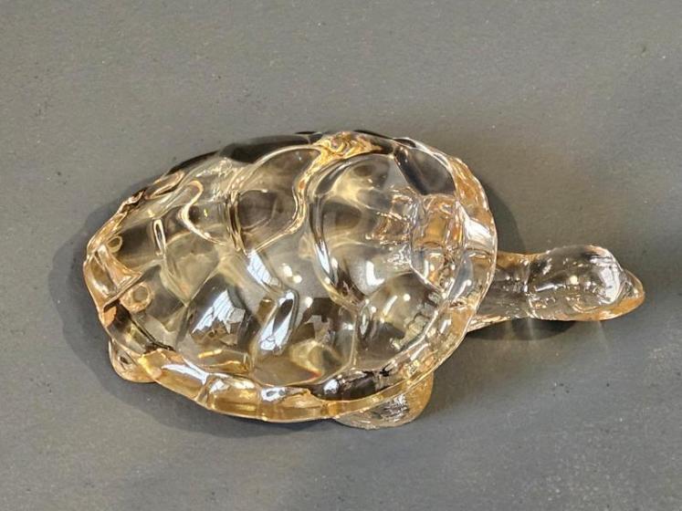 Lalique Gold Lustre Turtle  - Image 6