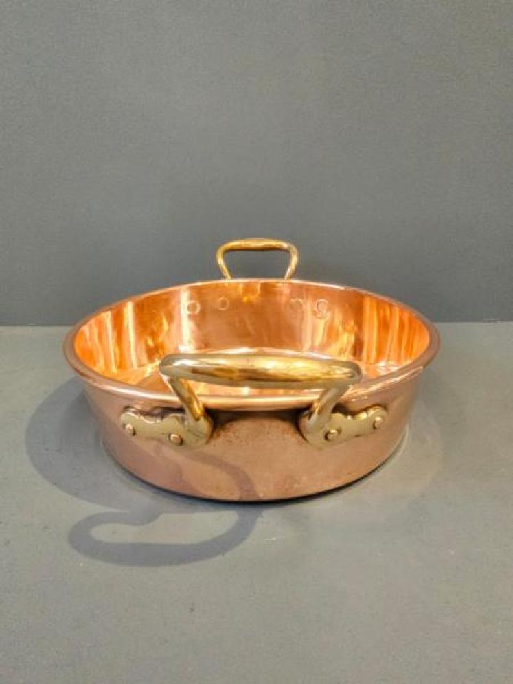 Immaculate Victorian Copper Cream Pan - Image 4