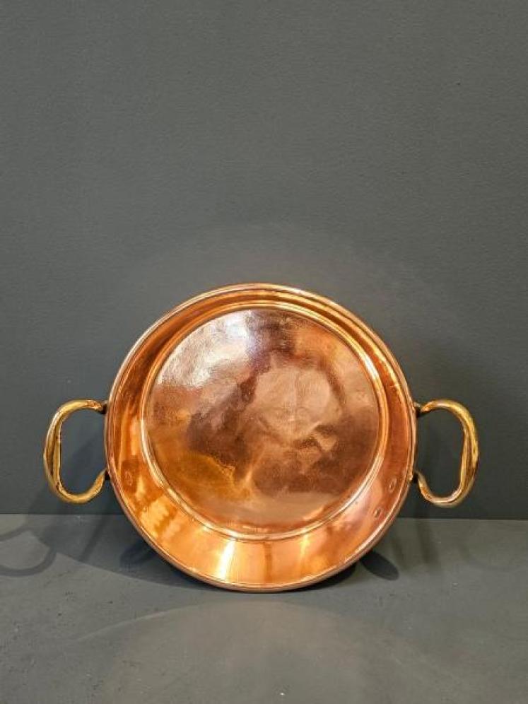 Immaculate Victorian Copper Cream Pan - Image 6