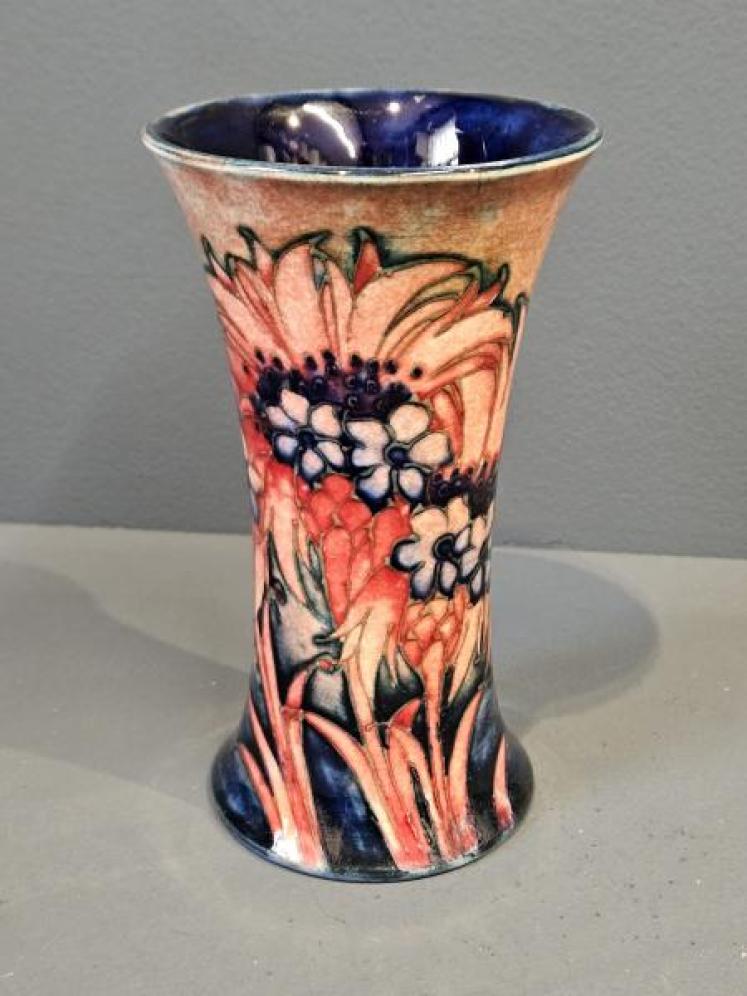 Rare Moorcroft Flambe Cornflower Vase - Image 1