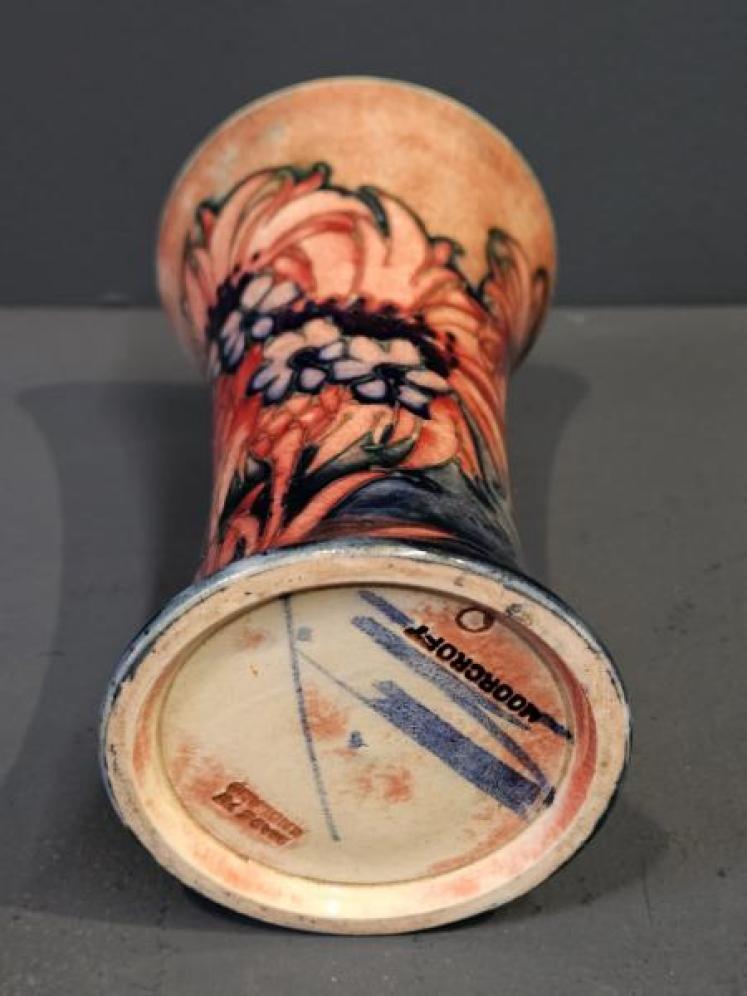Rare Moorcroft Flambe Cornflower Vase - Image 5