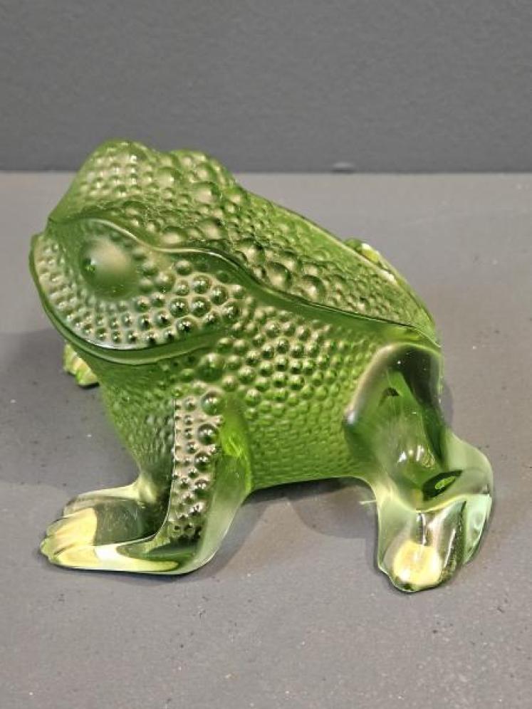 Large Lalique Toad - Image 3
