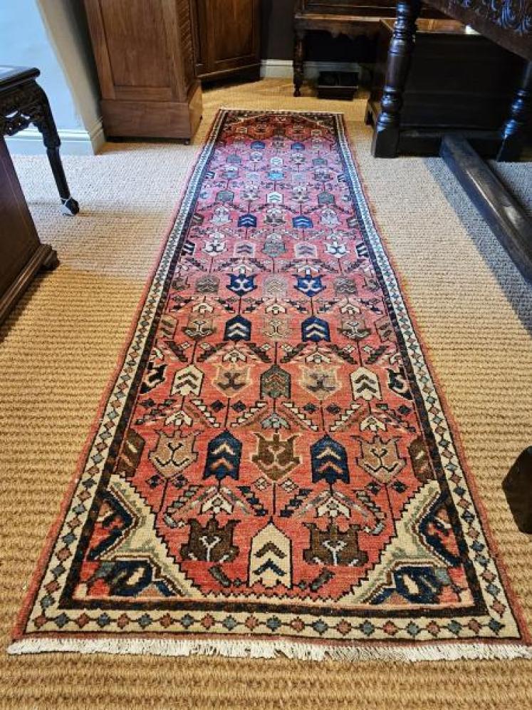 9' Persian Wool Runner  - Image 1