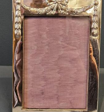 Edwardian Chester Silver Photo Frame