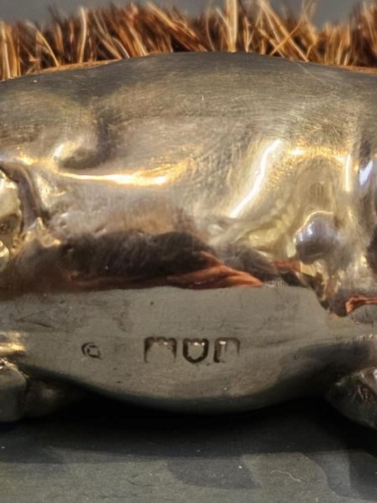 Edwardian Silver Pig Nib Wipe - Image 6