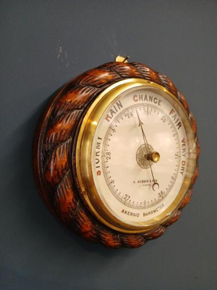 Victorian Dobbie of Glasgow Ships Barometer - Image 6