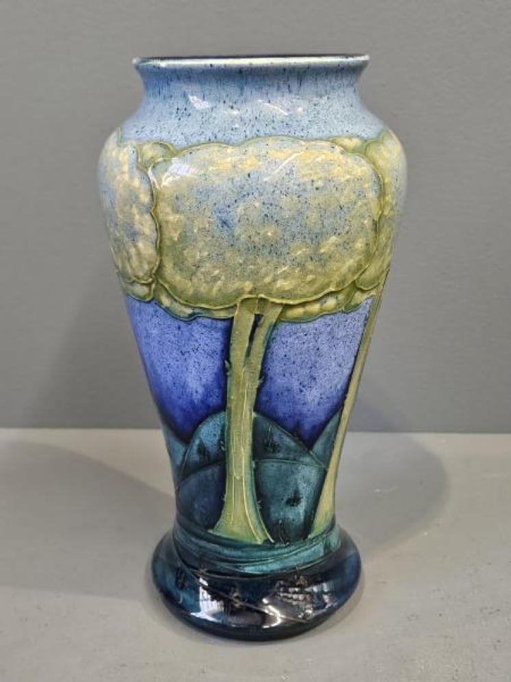 Superb Moorcroft Moonlit Blue Vase - Image 2