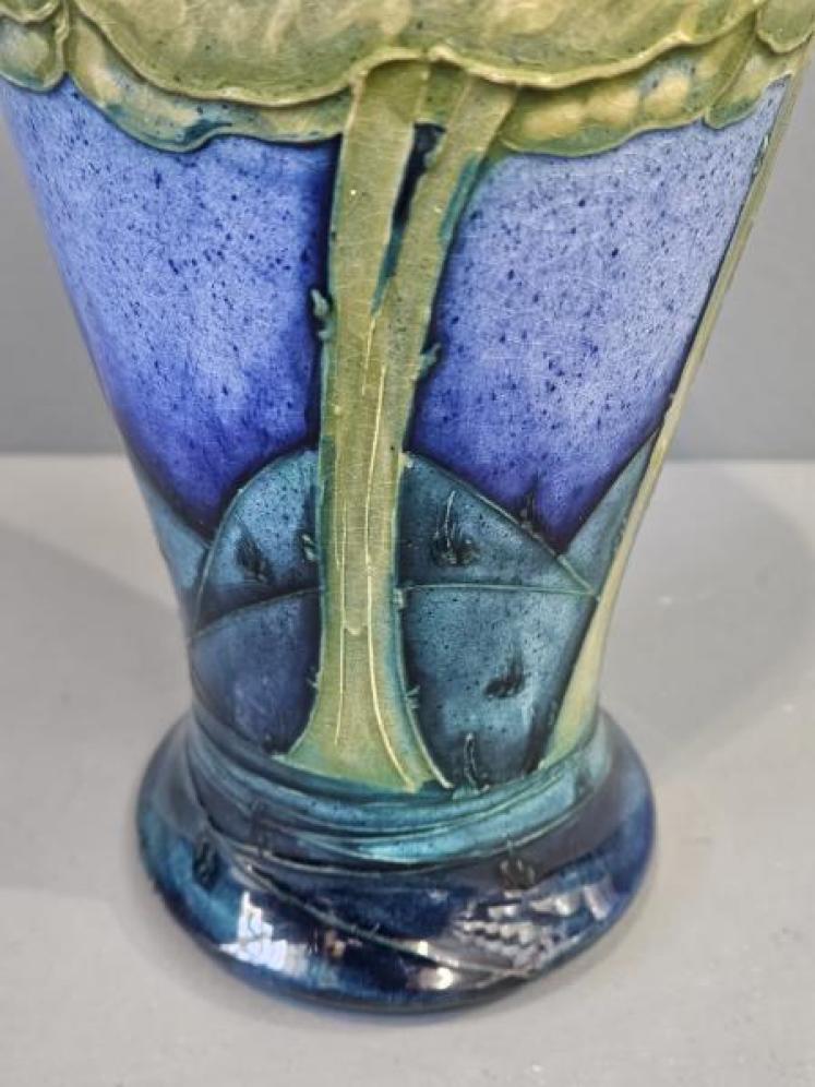 Superb Moorcroft Moonlit Blue Vase - Image 3