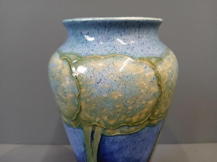 Superb Moorcroft Moonlit Blue Vase - Image 7