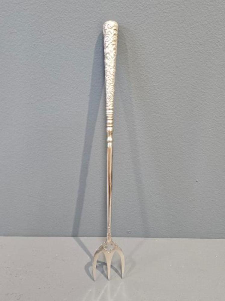 Victorian Silver Handle Bread Fork  - Image 1