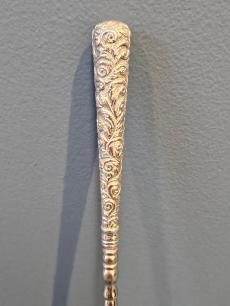 Victorian Silver Handle Bread Fork  - Image 3
