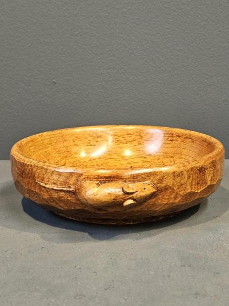 Thompsons of Kilburn Mouseman Nut Bowl - Image 1