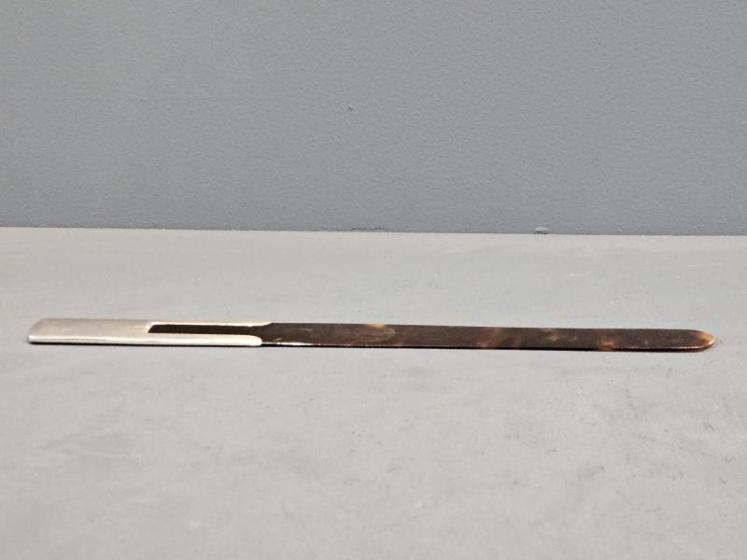 Edwardian Silver & Tortoise Shell Page Turner - Image 6