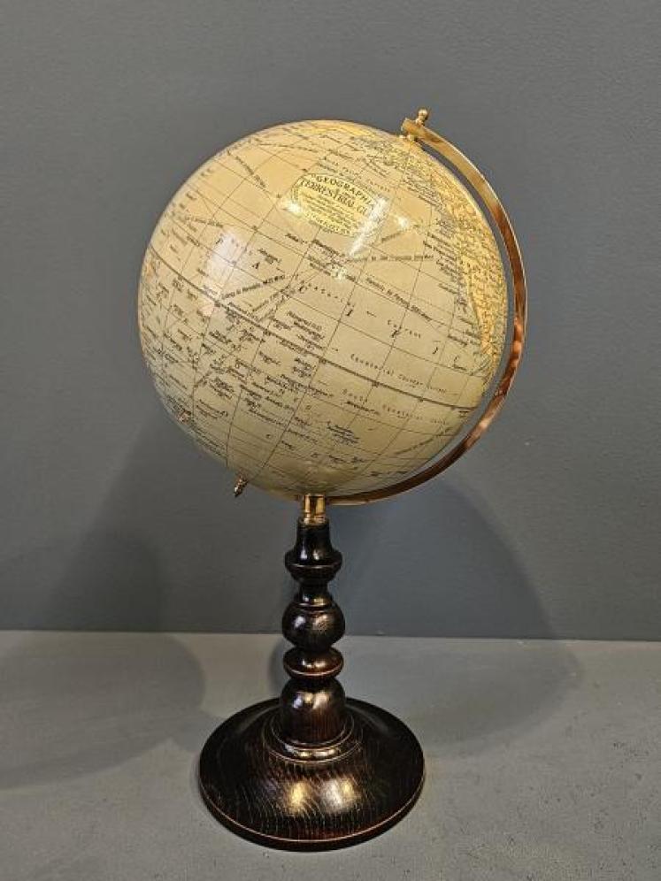 1930's Geographia 8" Terrestrial Globe  - Image 1