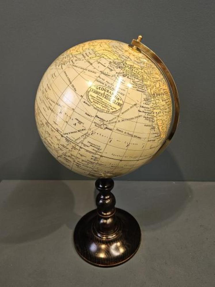 1930's Geographia 8" Terrestrial Globe  - Image 3