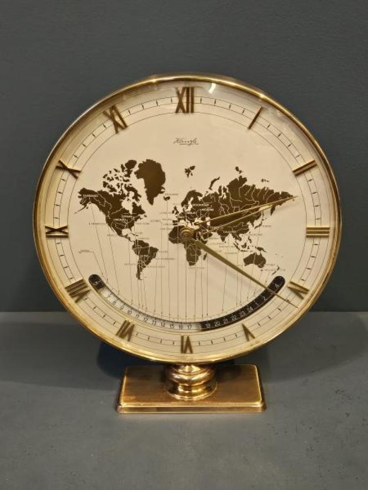 1950's Kienzle Mechanical World Clock  - Image 1