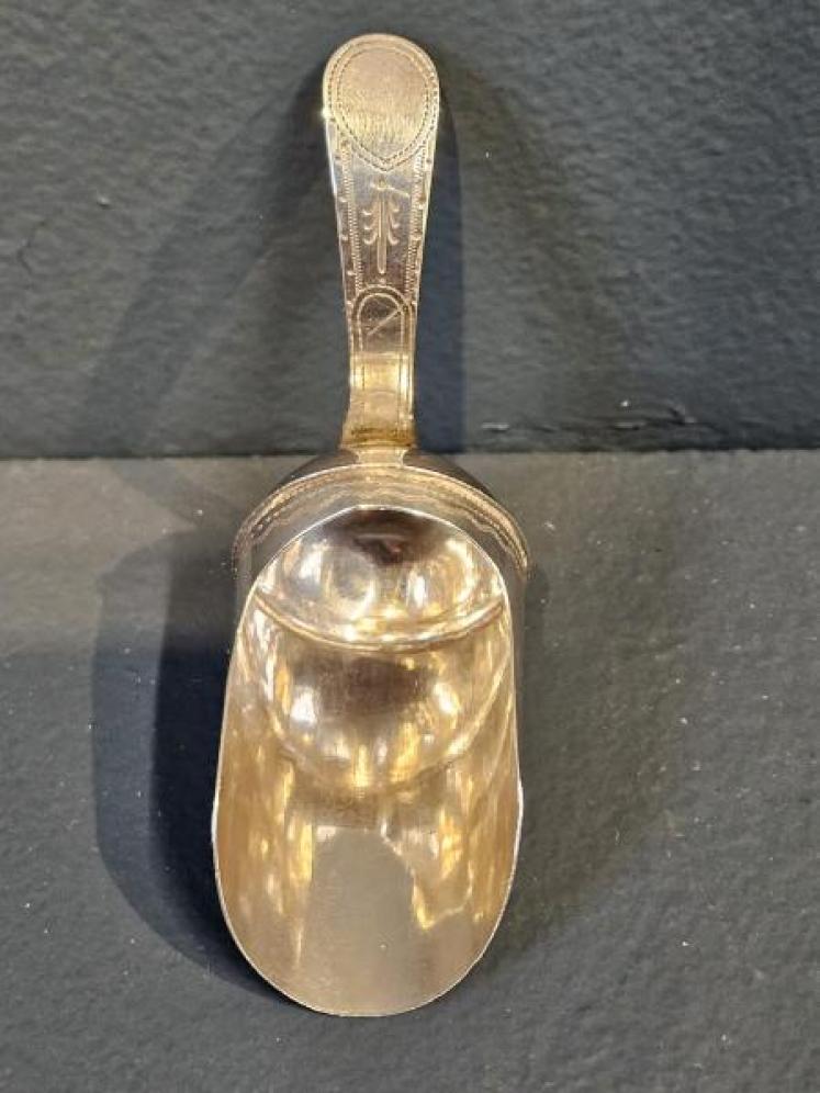 Georgian Silver Tea Scoop - Image 7