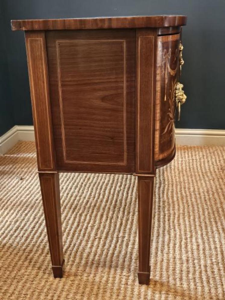 Superb Quality Victorian Edwards & Roberts Sheraton Inlaid Sideboard - Image 7