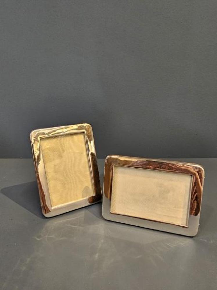 Matching Pair of Silver Photo Frames - Image 6