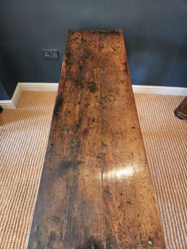 George II Oak Open Pot Board Dresser - Image 3