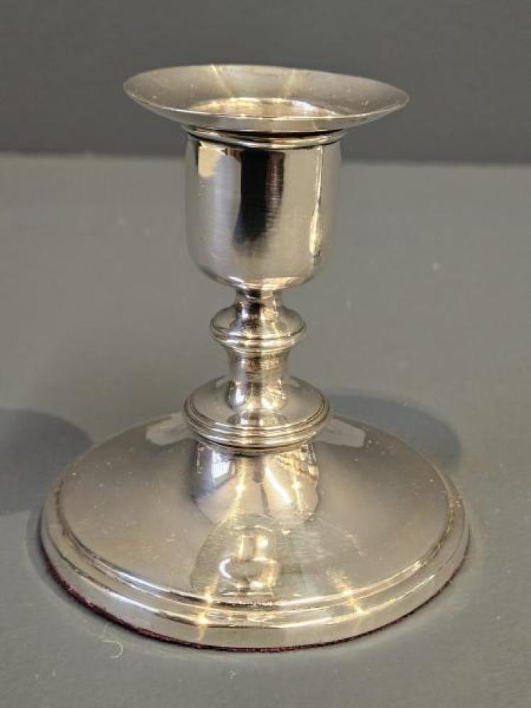 Pair of Victorian Silver Candlesticks - Image 3