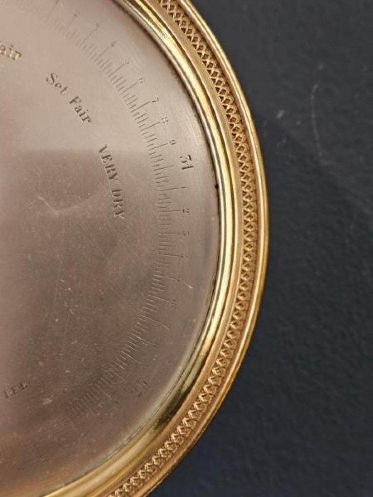 Victorian Bronze Cased Marine Barometer - Image 2