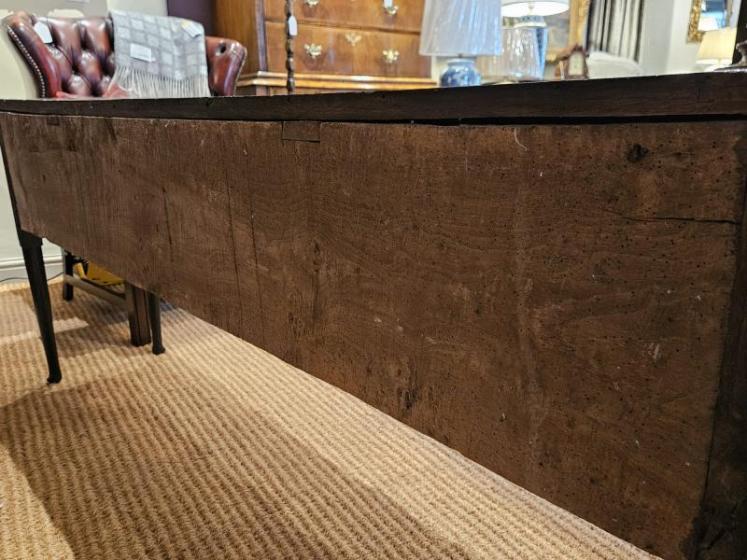 George II Shallow Proportioned Oak Dresser - Image 7