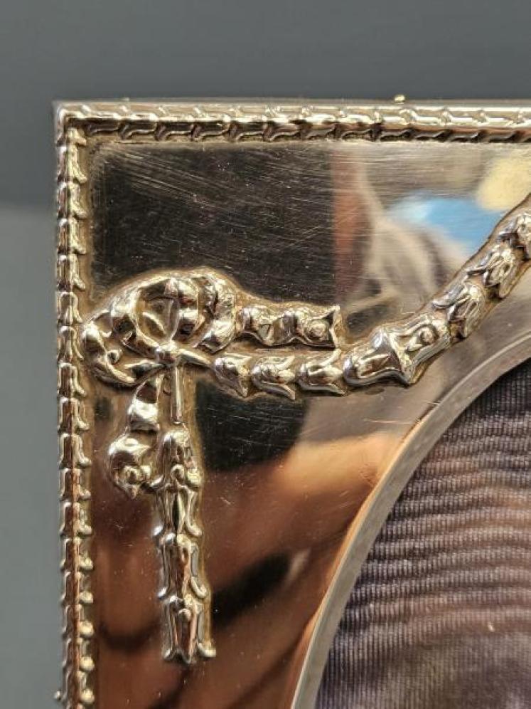 Edwardian Silver Photo Frame - Image 6