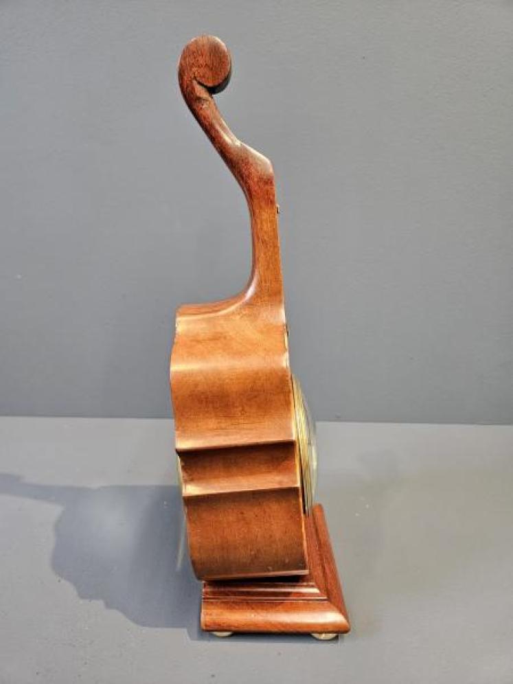 Superb Edwardian Cello Mantel Clock - Image 4