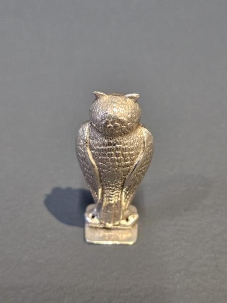 Rare Silver Owl Wax Seal - Image 4