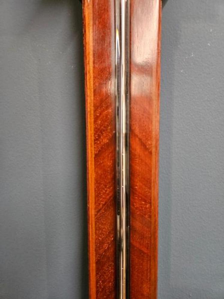 Georgian Mahogany Shaftsbury Stick Barometer - Image 3