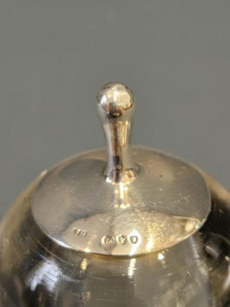 Silver Top Paperweight Glue Pot - Image 3