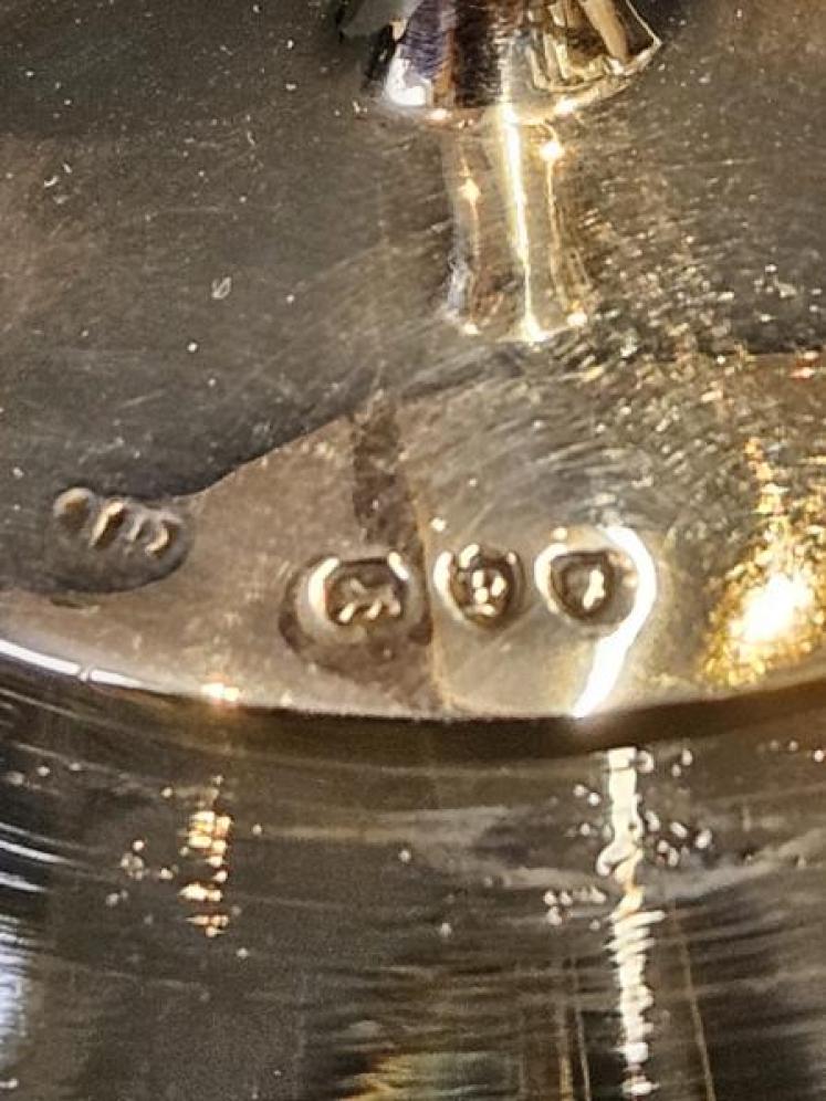 Silver Top Paperweight Glue Pot - Image 4
