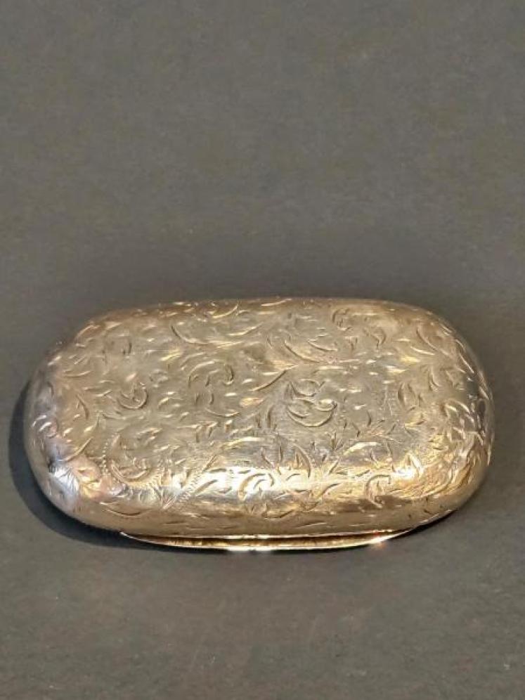 Victorian Silver Pocket Snuff - Image 4