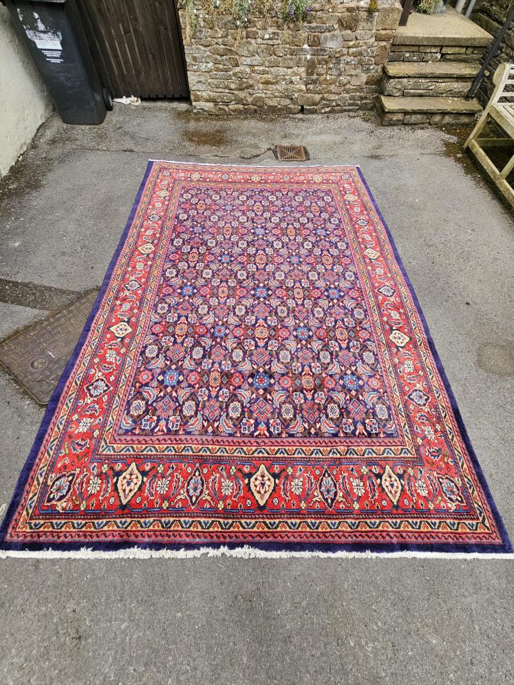 Large Persian Pure Wool Rug - Image 3