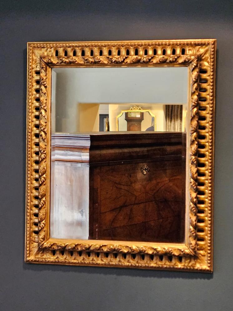 Victorian Timber Gilt Mirror  - Image 7