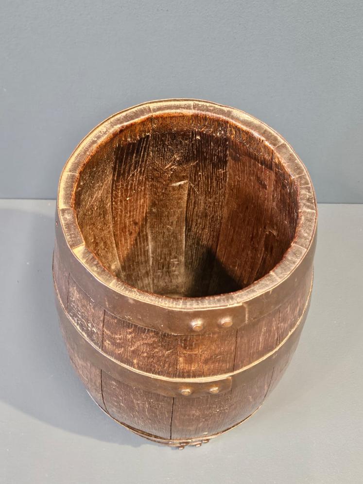 Edwardian Coopered Barrel Stick Stand  - Image 5
