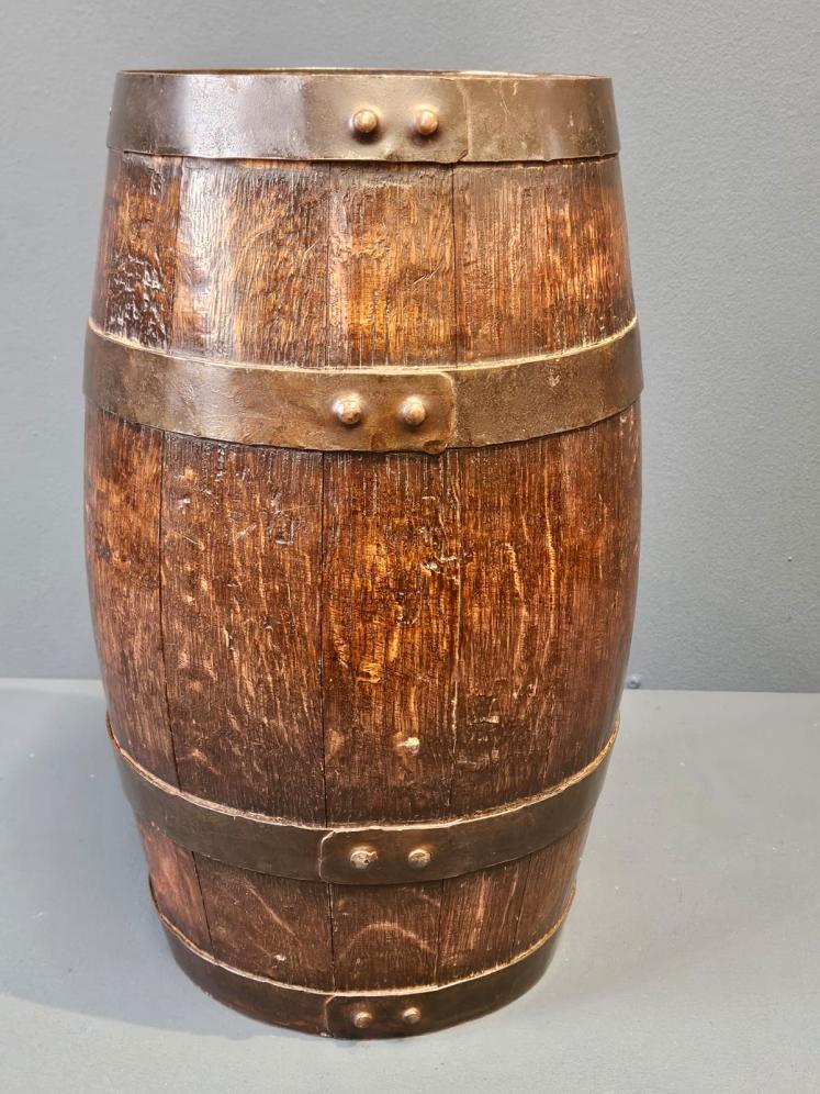 Edwardian Coopered Barrel Stick Stand  - Image 3