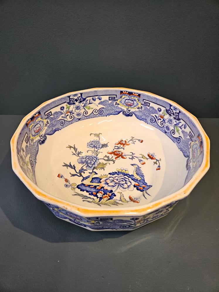 Large Masons Ironstone Jug and Basin - Image 6
