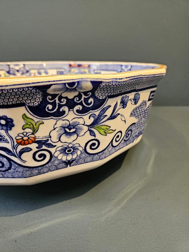 Large Masons Ironstone Jug and Basin - Image 5