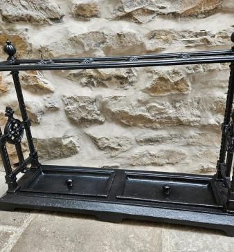 Large Victorian Cast Iron Stick Stand