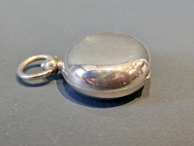 Early George V Polished Silver Sovereign Case  - Image 7
